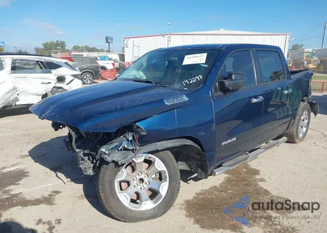 2019 Ram 1500 Big Horn/Lone Star from USA, damaged, VIN 1C6RREFT9KN679839